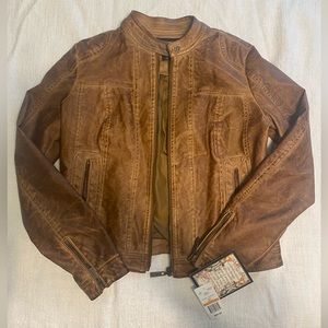 Brown/Coffee Leather Jacket